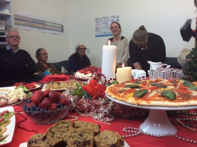 WRM personnel at Christmas