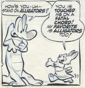 Walt Kelly Albert the Alligator