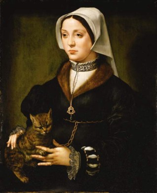 Ambrosius_Benson_-_Portrait_of_a_Woman_with_Cat